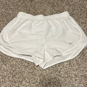 White Nike Shorts